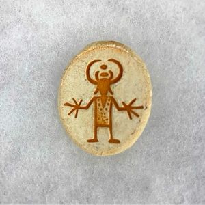 Utah Native Art on Stone Magnet